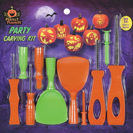 Seasons Pumpkin Carving Kit, Tools and Accessories for Halloween (10)