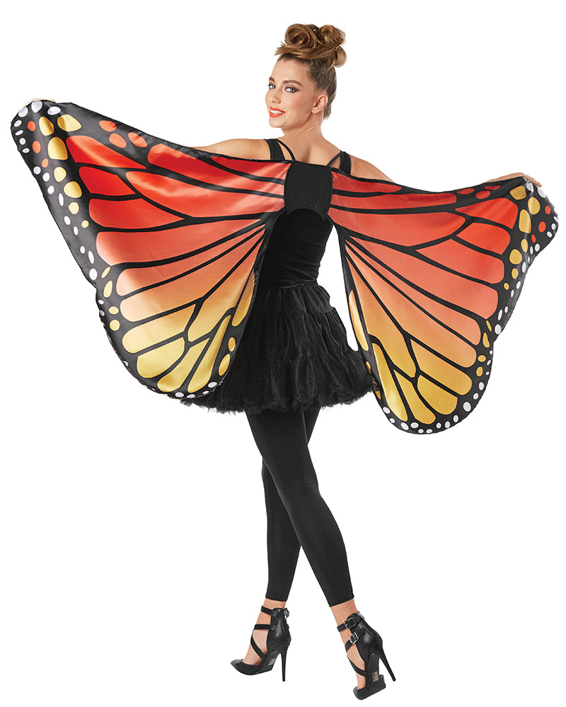 Seasons Adult Monarch Butterfly Cape Wings, One Size