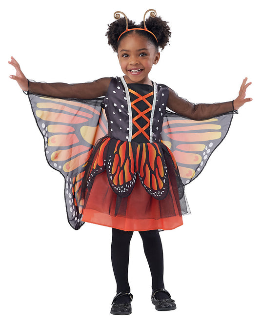 Seasons Beauty Butterfly Costume Orange Halloween Costume for Girls