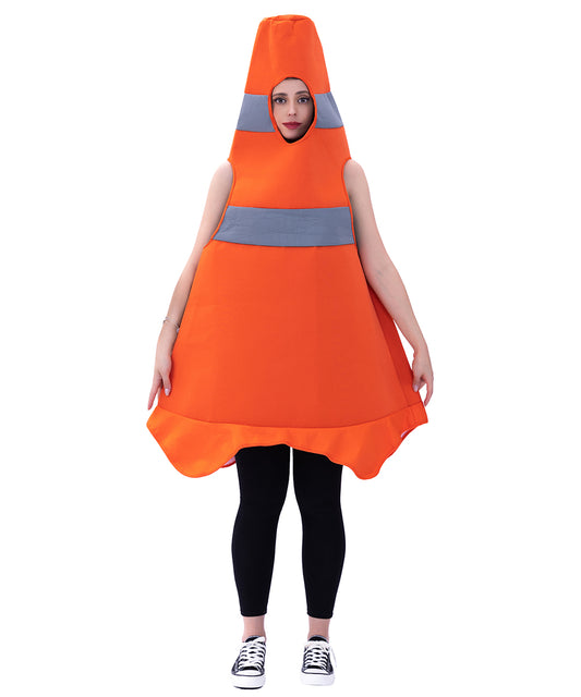 Seasons Women Construction Cone Costume